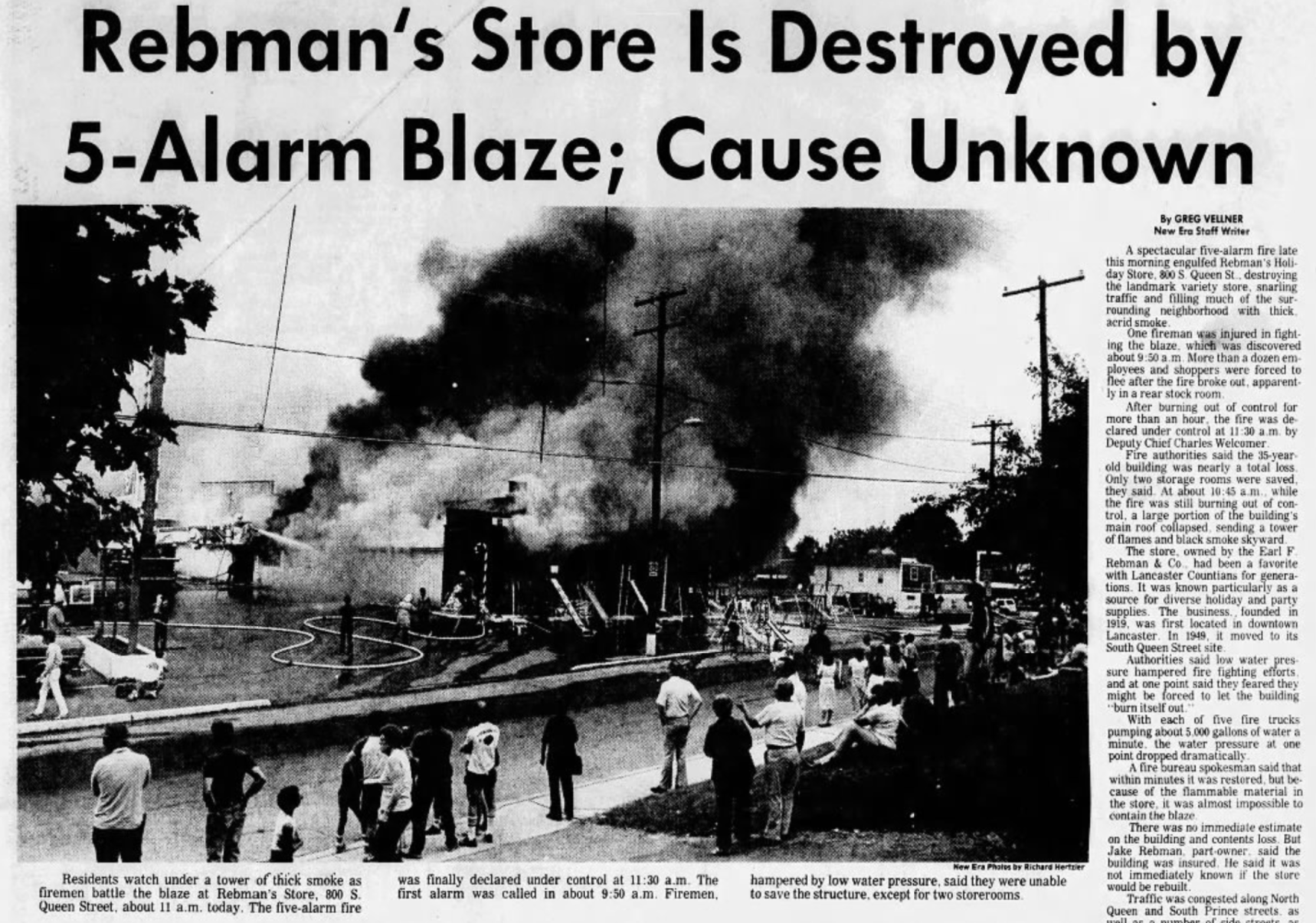1984 fire